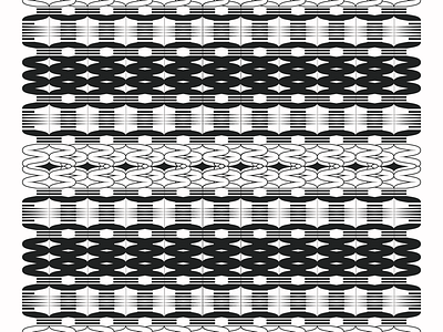 Pattern - 015 black graphic design illustrator pattern shapes white