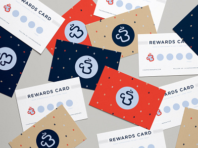 Churn & Burn Logo Design + Reward Cards branding design graphic design logo