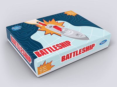 Battleship Marketing Campaign branding graphic design illustration package design