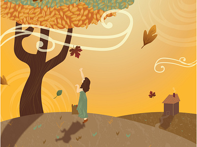 Childhood Memory graphic design illustration