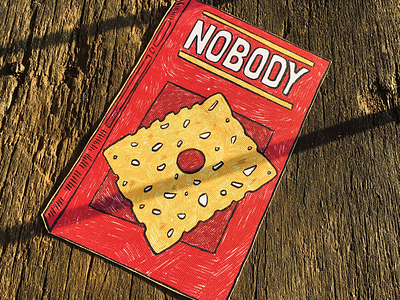 Nobody biscuits cereal cheese cheesy cheez it cracker funny humor kellogs mr. nobody nobody nobodys business packaging photo photography salty crackers snacks sticker typography