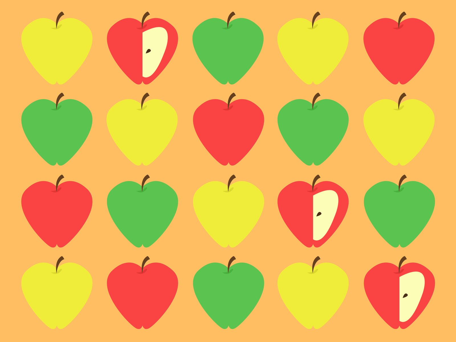 apple-print-by-fadelessred-on-dribbble