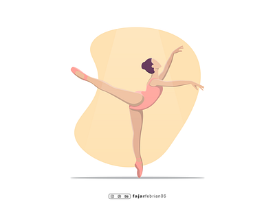 Ballet Dance animation app branding design flat icon illustraion illustration illustration art illustrations illustrator logo minimal ui uiux vector vector art vectorart vectors web
