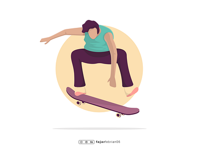 Skateboarder animation app branding design flat flat design flat illustration flatdesign icon illustraion illustration illustration art illustrations illustrator logo vector vector art vector illustration vectorart vectors