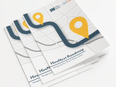 CivicAction Hirenext Cover design editorial design illustration typography