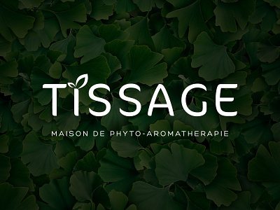 Tissage - Logo brand branding identity logo typography