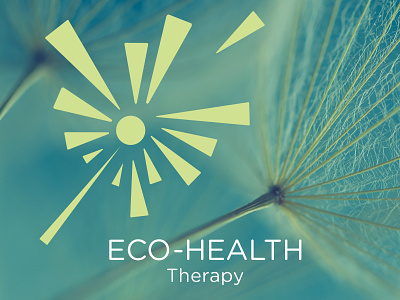 Eco-Health therapy logo and brand design