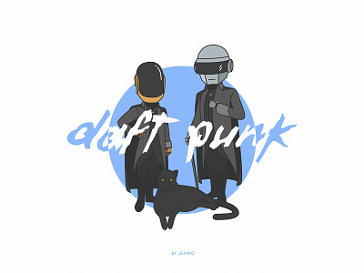 Daft Punk daft punk illustration vector