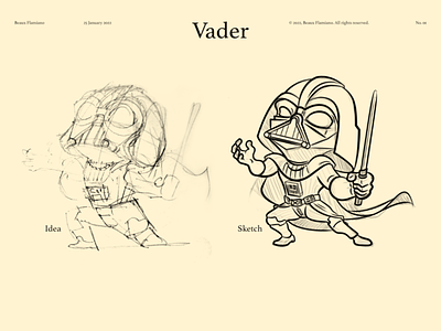 Vader beaux flamiano darth vader design this better drawing fan art sketch starwars