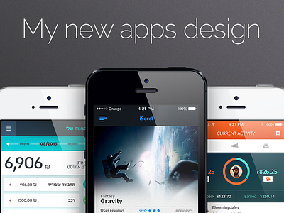 My new apps design ! Coming soon app design graphicdesign iphone 4 iphone 5 redigma ui ux