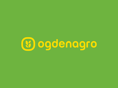 Ogdenagro Logo badge branding design flat graphic design graphic art icon illustration illustrator logo minimal type typography vector
