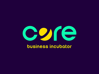 Core Business Incubator Logo badge branding design flat graphic design graphic art icon illustration illustrator lettering logo minimal type typography vector