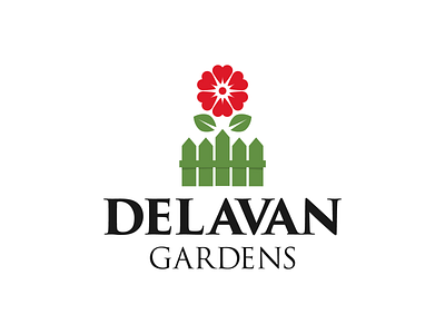 Delavan Gardens Logo