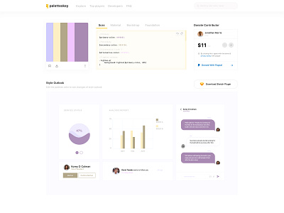 Paletteskey app designer branding code ui concept flat design icon illustration logo minimal sketch app typography ui uidesign ux ux designer web