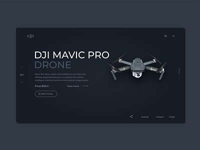 Landing Page Drone App app creative app design design inspiration graphic design illustration ui ui app uidesign webdesign