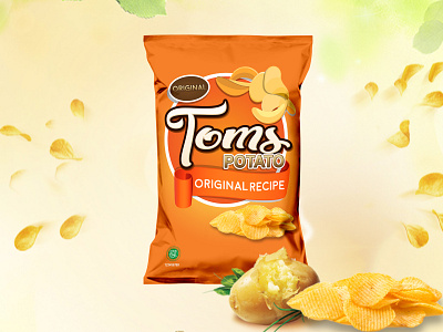 Potato Chips packaging creative design design inspiration food healthyfood packagedesign packagin potato chips snack snacks