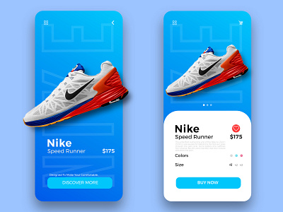 Shoes Product Page app creative design creative app design inspiration ui ui app uidesign ux web webdesign