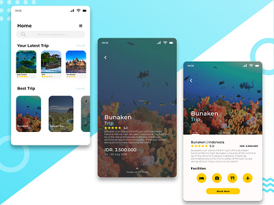 Travel App app creative design creative app design design inspiration ui ui app uidesign ux web webdesign