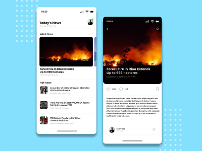 News App Ui Design app creative design creative app design inspiration iphone x mobile app mobile app design mobile ui ui ui app uidesign ux web webdesign