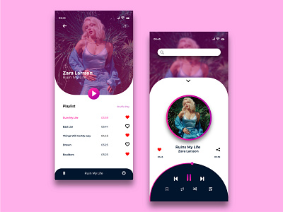 Music player Iphone XS Concept app creative design creative app ios app iosdesign mobile ui ui ui app uidesign uiinspirations ux web webdesign