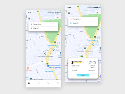 Online Taxi Booking App android app android app design app creative design creative app design inspiration ios app mobile app mobile ui ui ui app uidesign ux web webdesign