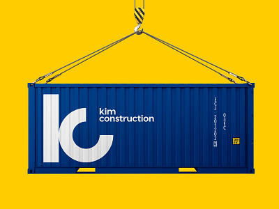 kim construction design identity logo logotype mark symbol