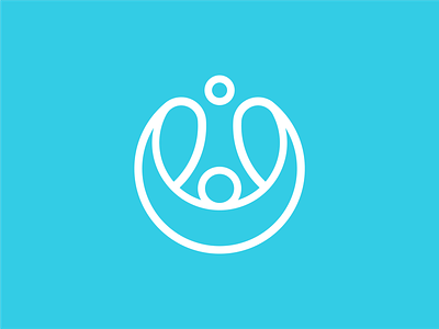 The logo for a family-friendly gym design icon identity logo logotype mark vector