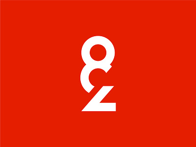 eighty two branding identity logo logotype mark symbol vector