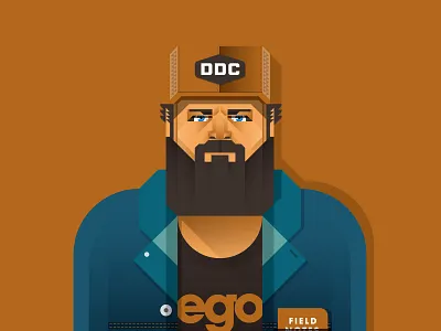 Aaron Draplin design illustration vector