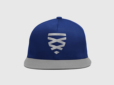 XXI century school snapback hat identity logo logotype mark symbol typography