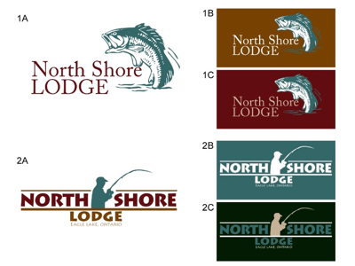 Northshore Lodge logo render