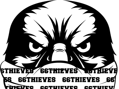 66Thieves raven bandit illustration