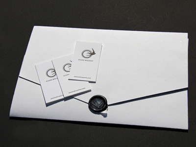 Identity Claire Wielandt black clean cotton identity letterpress logo paper seal simple wax white