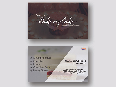 Baker's Visiting card