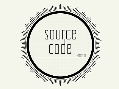source code circle code futuristic techno