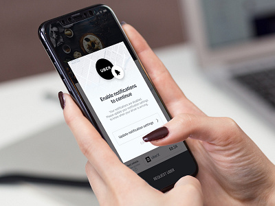 Enable Notifications, Rideshare App