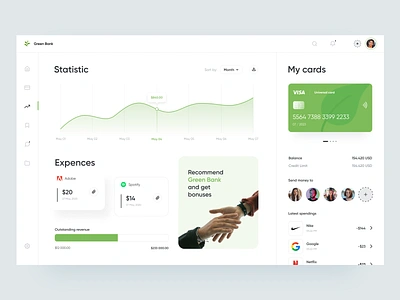 Banking App Dashboard bank bank app banking banking app dashboard design dashboard ui finance finance app finances financial app fintech fintech app mvp ronas it ui ux web webdesign website