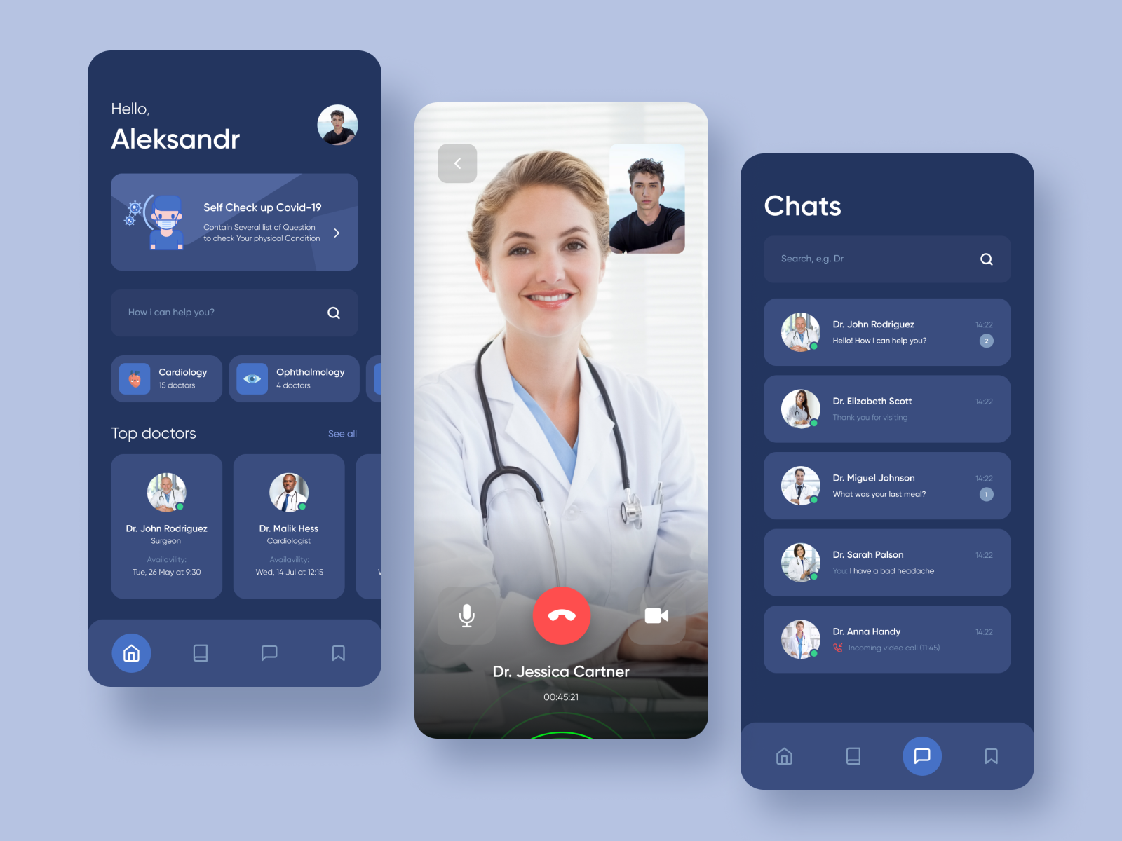 Medico - Mobile App Design by Kevin Dipa for Dipa Inhouse on Dribbble