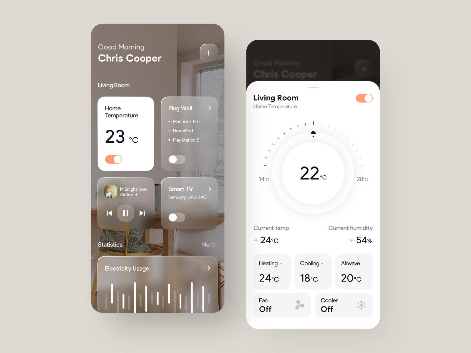 Smart Home Manager App By Dmitry Lauretsky For Ronas IT UI UX Team On   253e76b8691e2faa5ed73e4eef8be226 