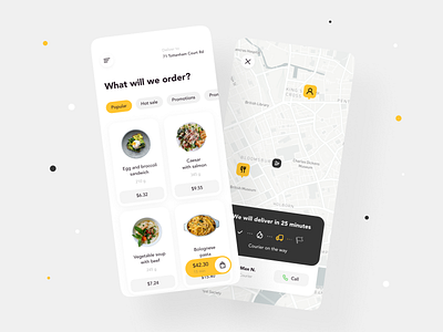 Food Delivery App Design