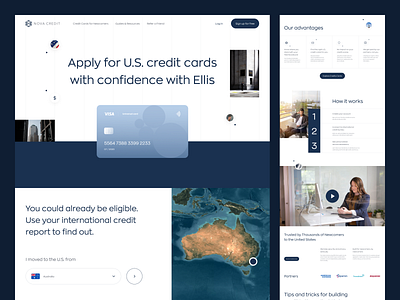 Nova Credit Banking App Redesign
