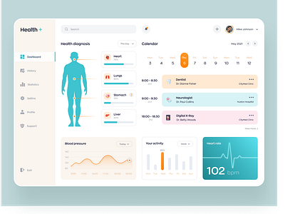 Health Diagnosis Dashboard