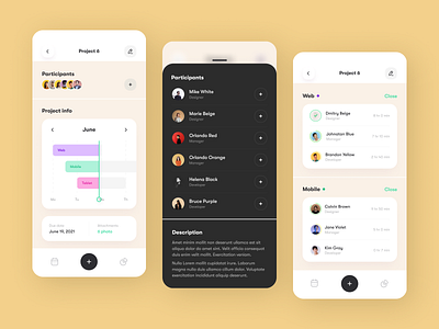 Management App by Dmitry Lauretsky for Ronas IT | UI/UX Team on Dribbble