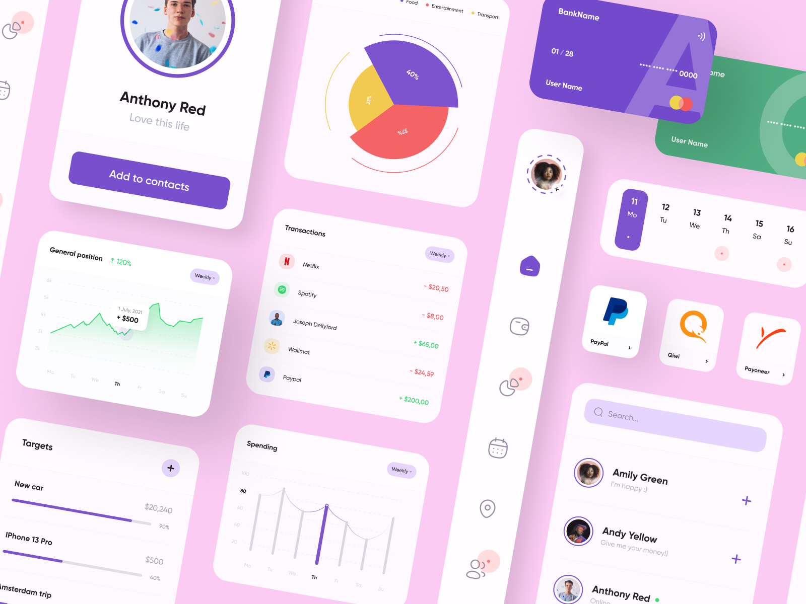 UI Components by Dmitry Lauretsky for Ronas IT | UI/UX Team on Dribbble