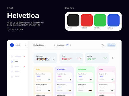 Task Tracker Web App by Dmitry Lauretsky for Ronas IT | UI/UX Team on ...