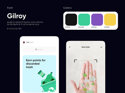 Recycling App by Dmitry Lauretsky for Ronas IT | UI/UX Team on Dribbble