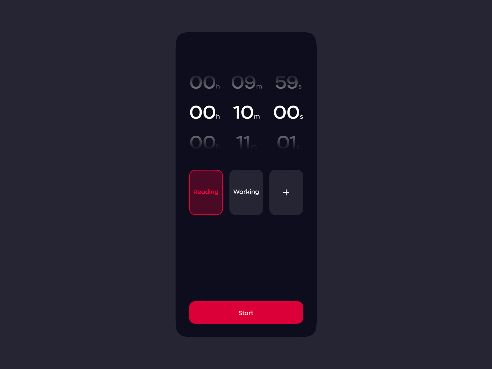 Timer App by Dmitry Lauretsky for Ronas IT | UI/UX Team on Dribbble