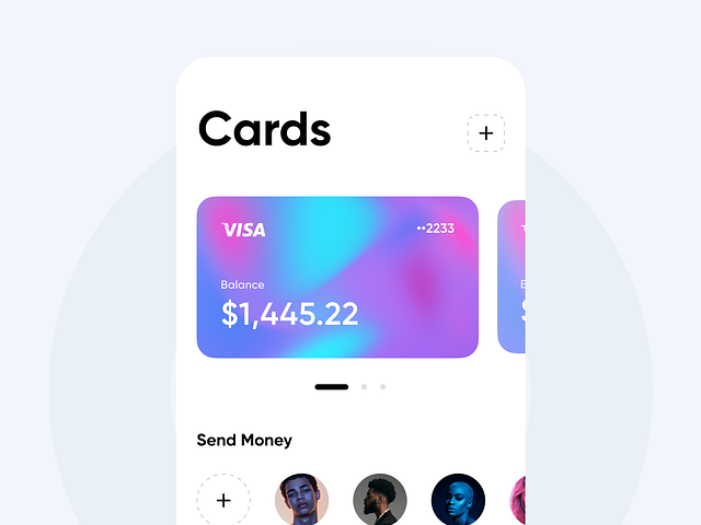 Wallet App UI by Dmitry Lauretsky for Ronas IT | UI/UX Team on Dribbble