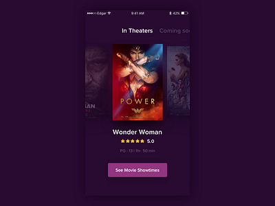 Movie Showtimes app cinema design movie perú service showtimes theater ticket ux