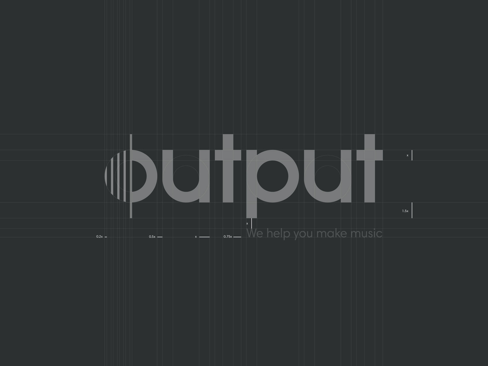 The word output. The word output